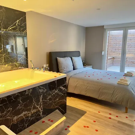 Apartment Romantique - Balneo Prive - Parking Douai