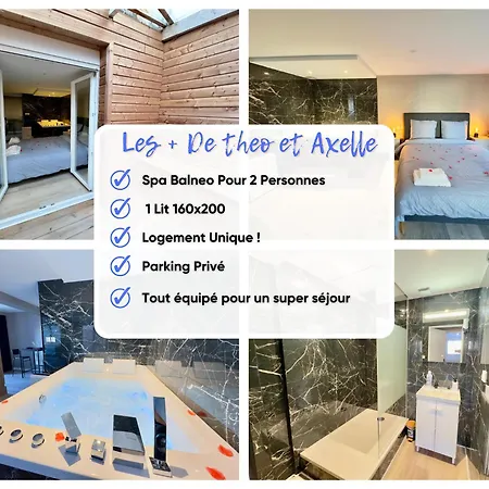 Romantique - Balneo Prive - Parking Apartment Douai
